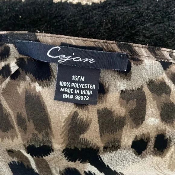 Cejon Cheetah Kimono - Picture 3 of 4